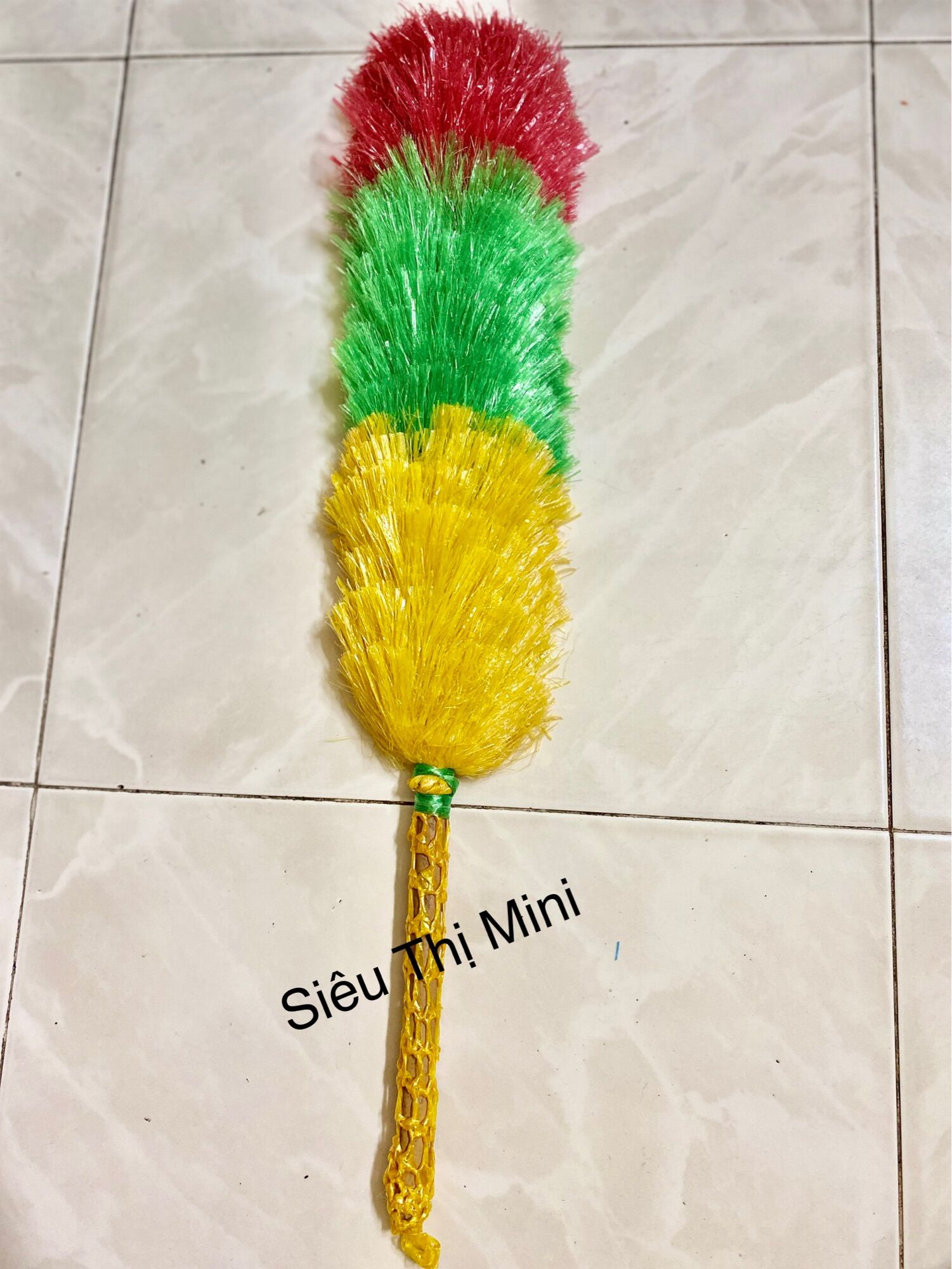 Combo of 3 Nylon Dust Brushes for Copper - Length 35cm (S) / 58cm (m)