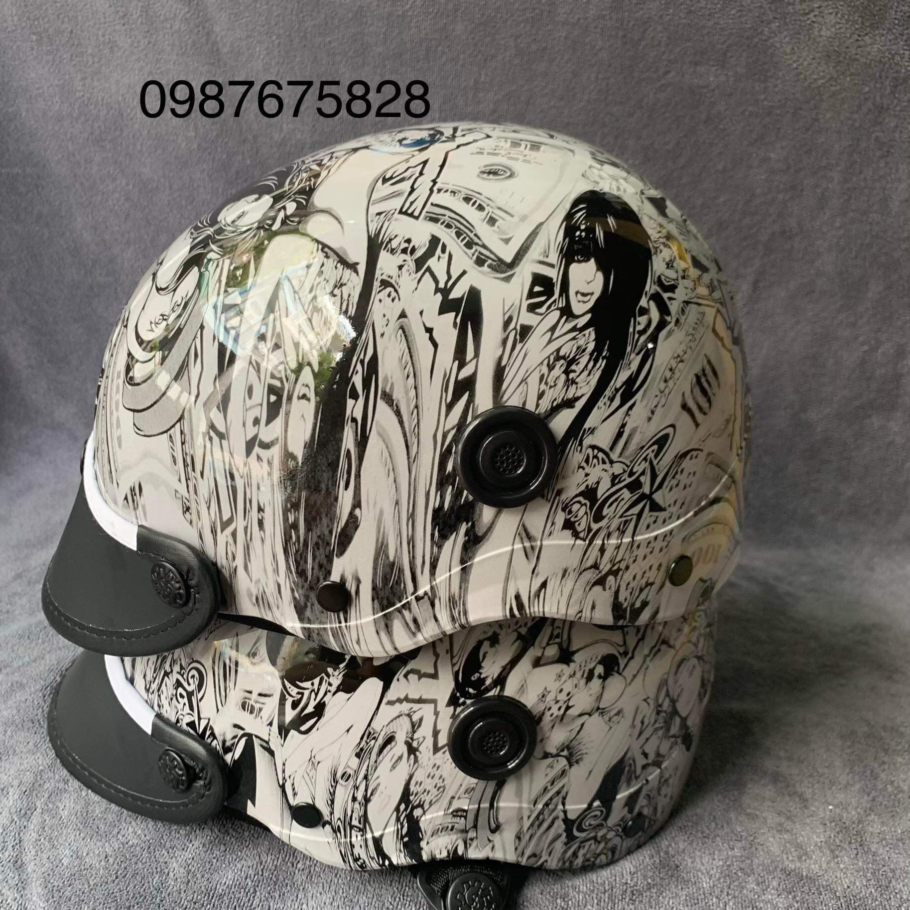 Nón bảo hiểm Sơn chân lượng tuyệt đối 🔥 Nhúng carbon đẳng cấp