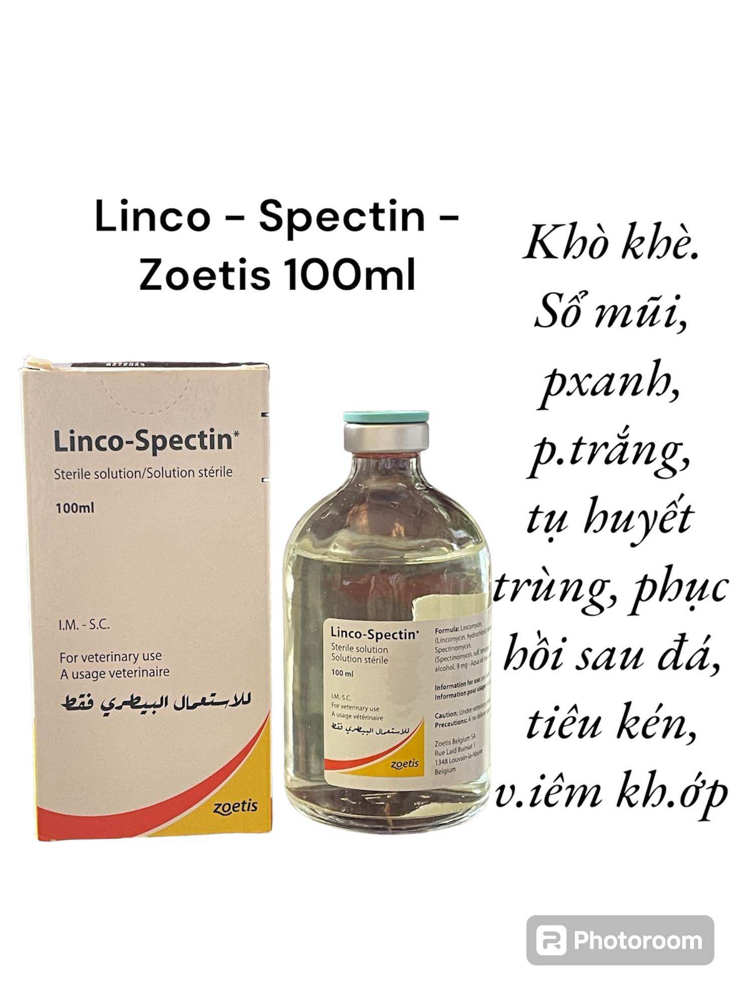 Linco Spectin Zoetis chai 100ml