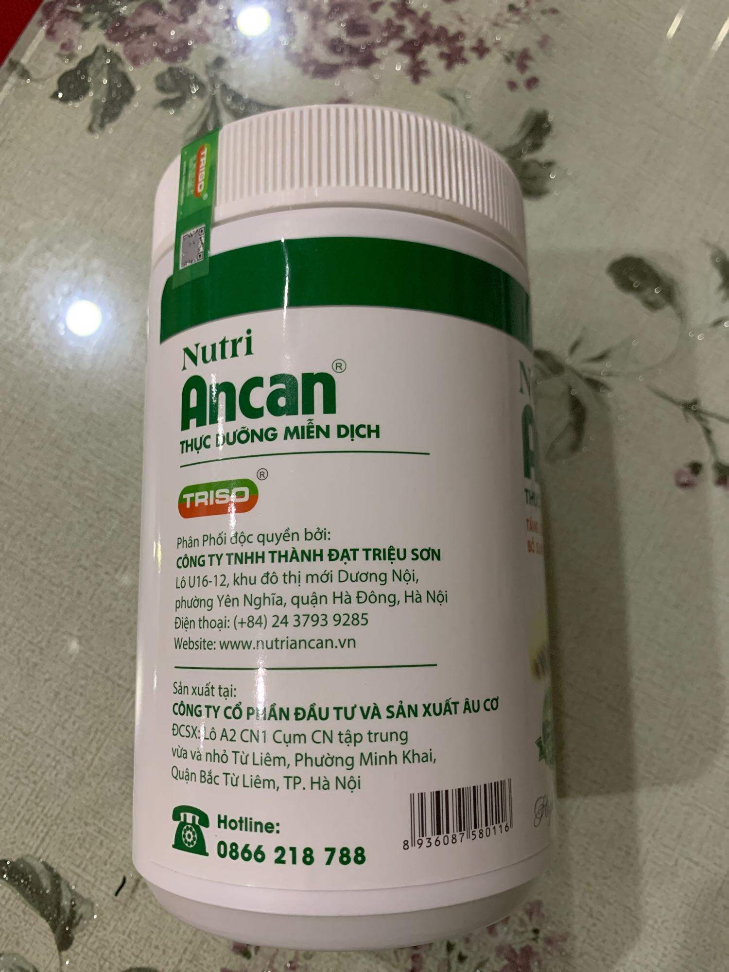 "Xả kho- nghỉ bán"- NUTRI ANCAN - THỰC DƯỠNG MIỄN DỊCH (bột dinh dưỡng bổ sung)