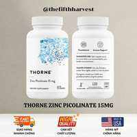 [HÀNG MỸ] Viên uống Thorne Zinc Picolinate 15mg - 60 viên