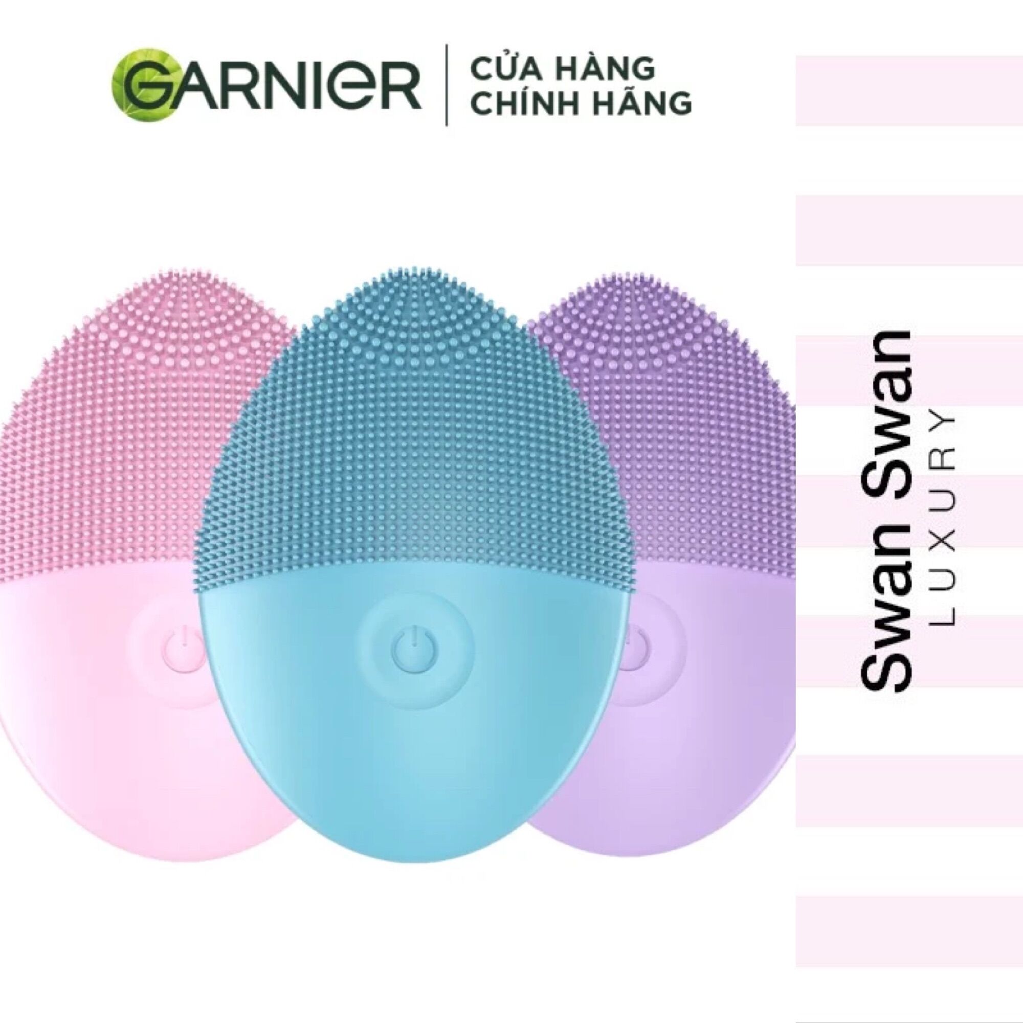 Máy Rửa Mặt Garnier Làm Da Sạch Sâu Hấp Thụ Hơn