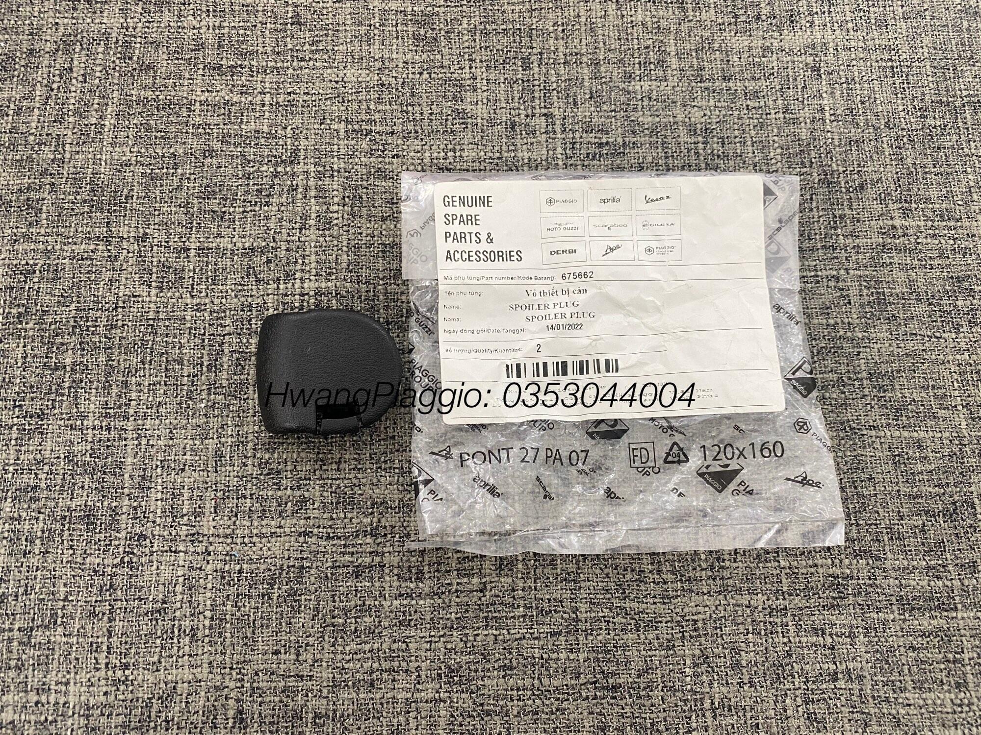 Nút bịt gầm xe Vespa Print, Primavera ❤️