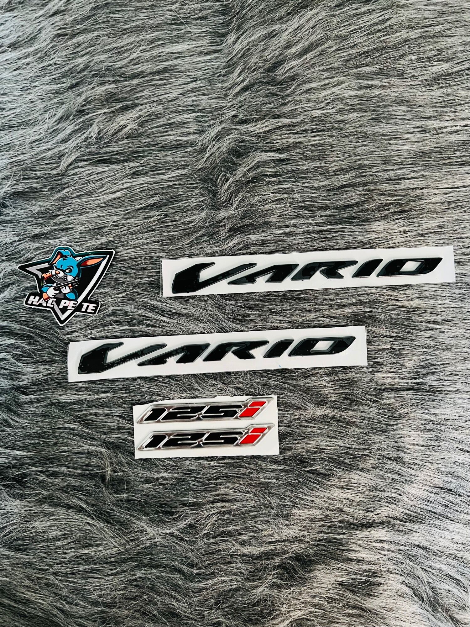 [SALE]Tem Chữ Dán XE VARIO NỔI CAO CẤP 3D