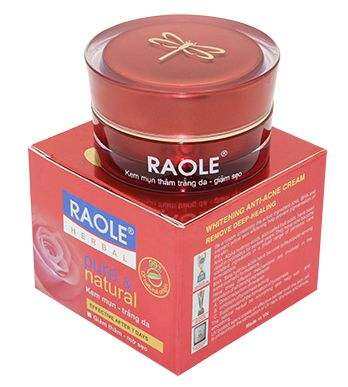 RAOLE kem mụn thâm trắng da giảm sẹo 15g