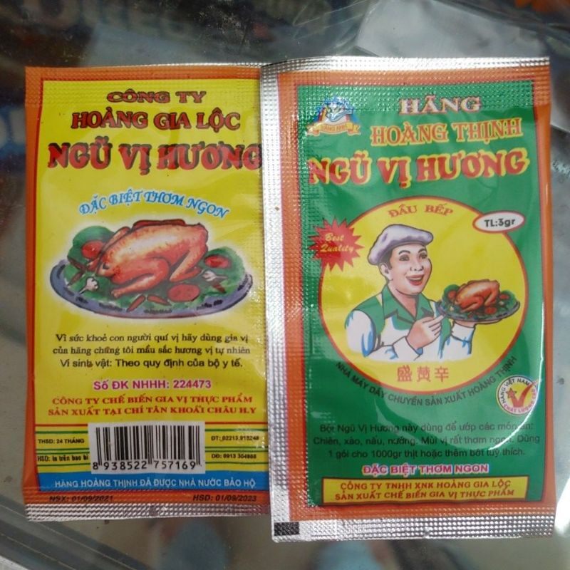 Ngũ vị hương gói lẻ 3g