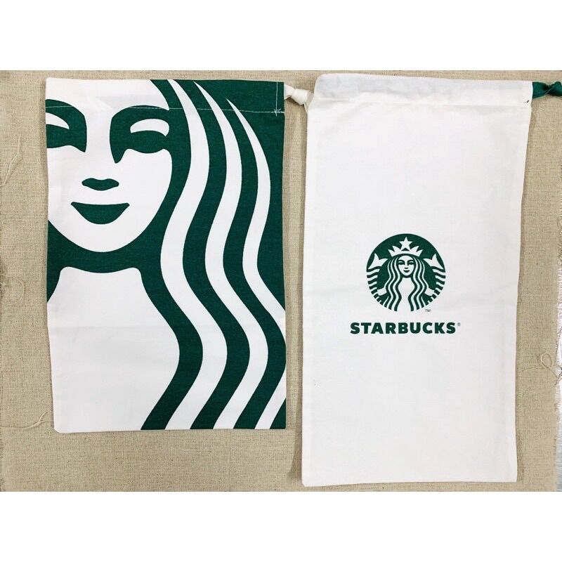 |chính hãng| túi rút starbucks chất liệu vải