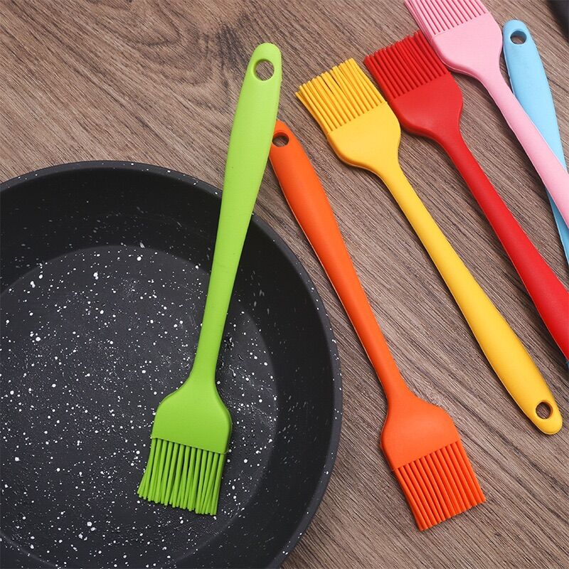 [RẺ] Chổi quét dầu, phết bơ, cọ phết dầu Silicon 21cm đúc nguyên khối cao cấp LAVA
