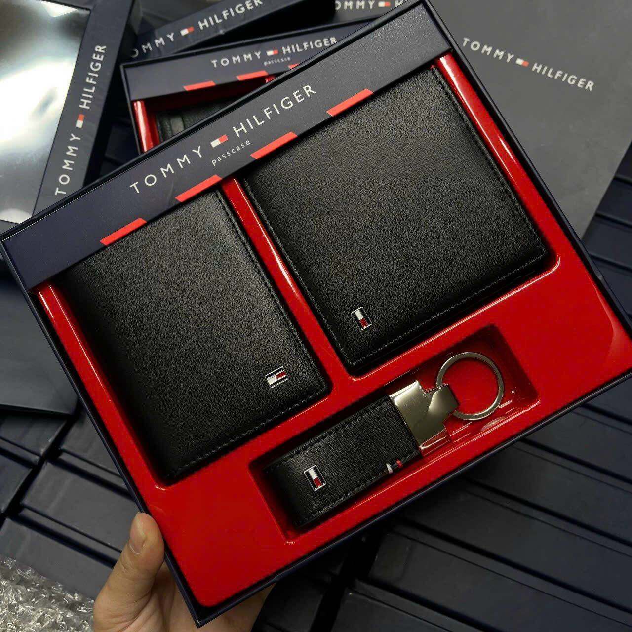 Ví da nam Tommy Hilfiger
