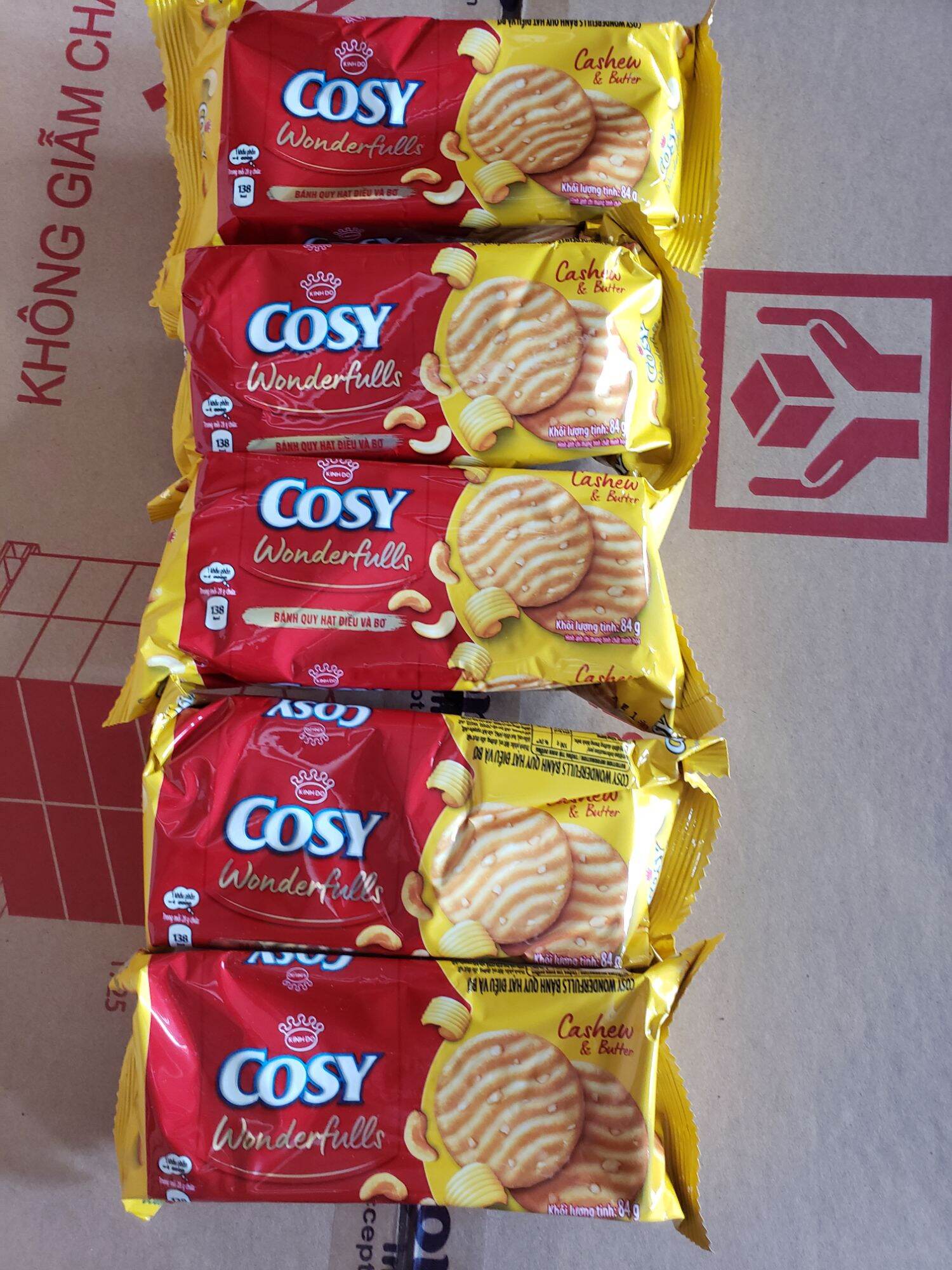 [HCM]Bánh cosy hạt điều 84G