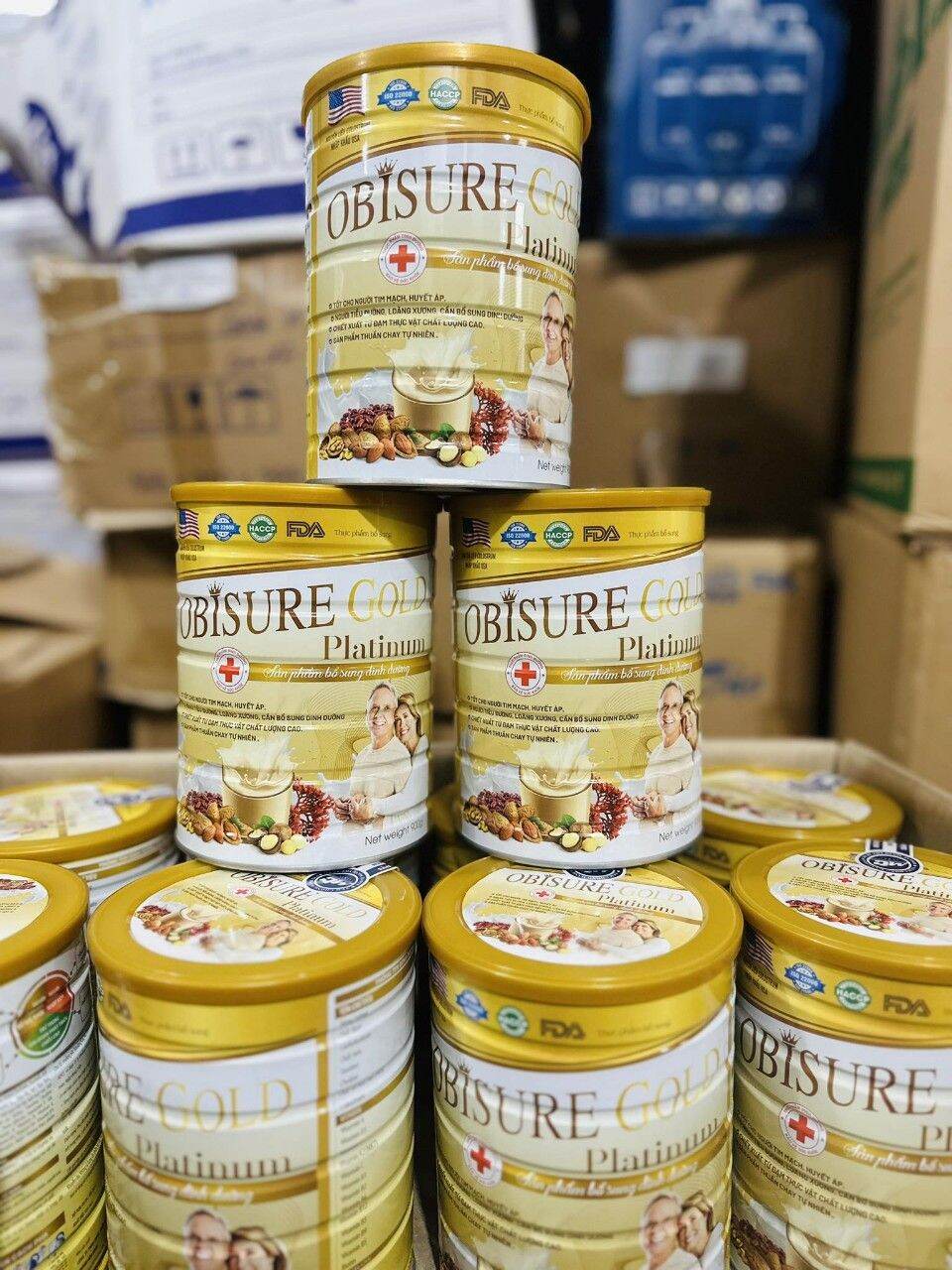 Sữa hạt Obisuregold Plus 900G, DATE 2026-2027