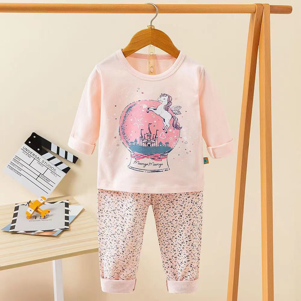 Bộ cotton xuất hàn cho bé trai bé gái