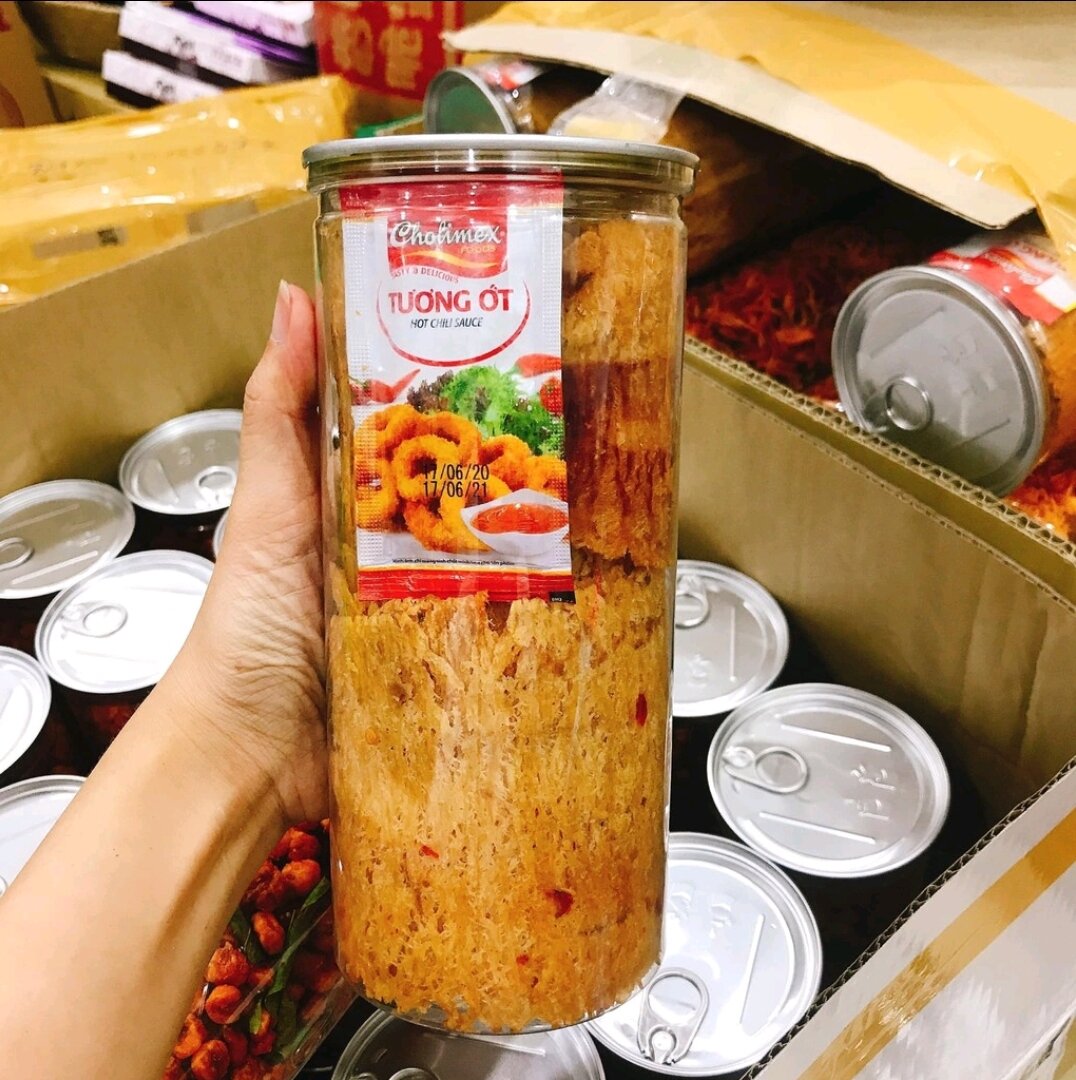 Mực Cán Tẩm Vị 250g