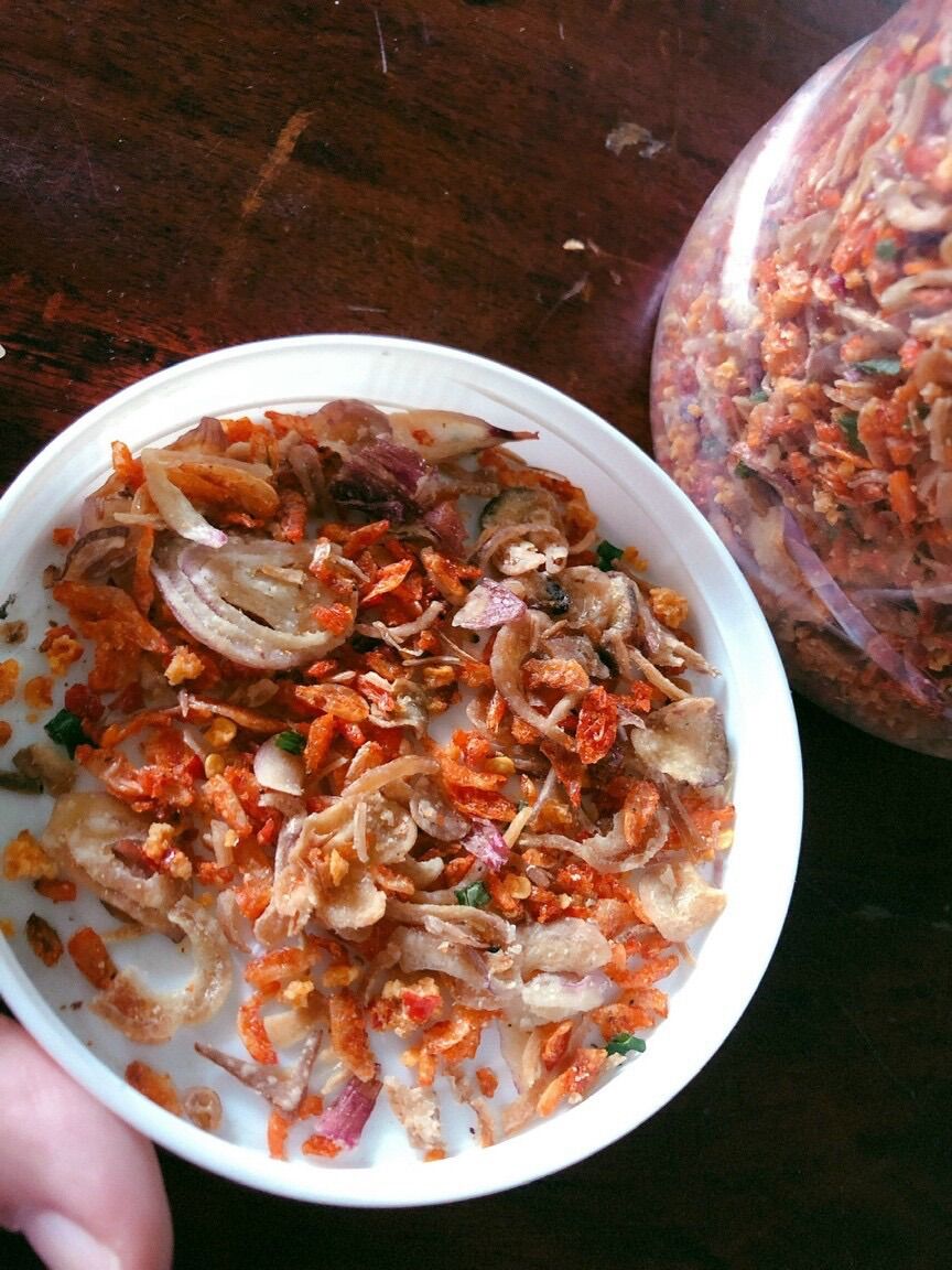 [ ] Combo 500g Bánh Tráng Phơi Sương + 200g Muối Tôm Hành Phi.