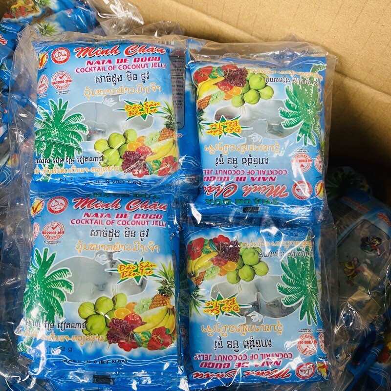 Thạch dừa minh châu (bịch 20gói)