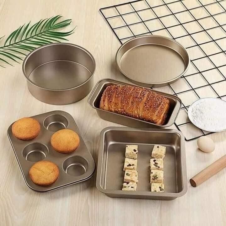 Bộ 5 khay nướng bánh
