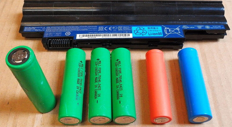 (free ship) thanh lý combo 10 cell pin sạc