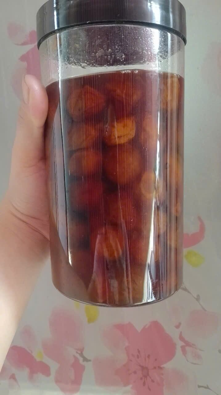 Mơ thóc ngâm đường hũ 1kg chua ngọt nguyên chất 100%.