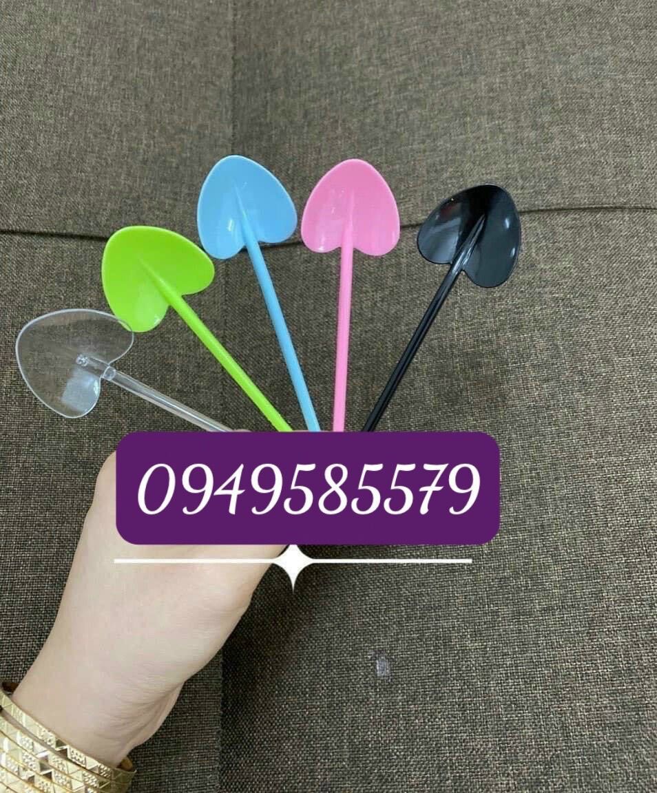 Combo 50 xẻng tim xúc bột