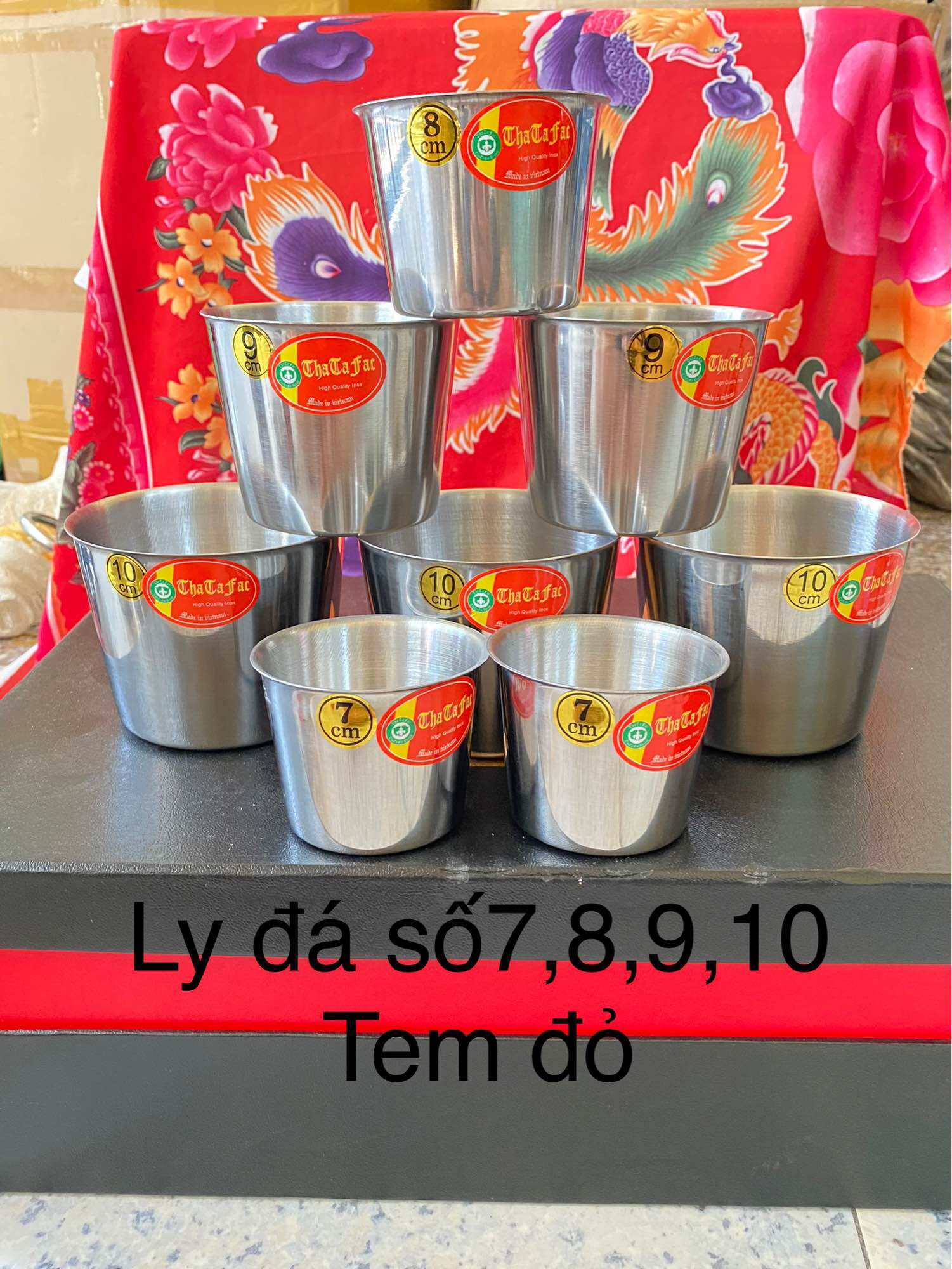 Ly Đá  INOX Dầy Siêu Bền
