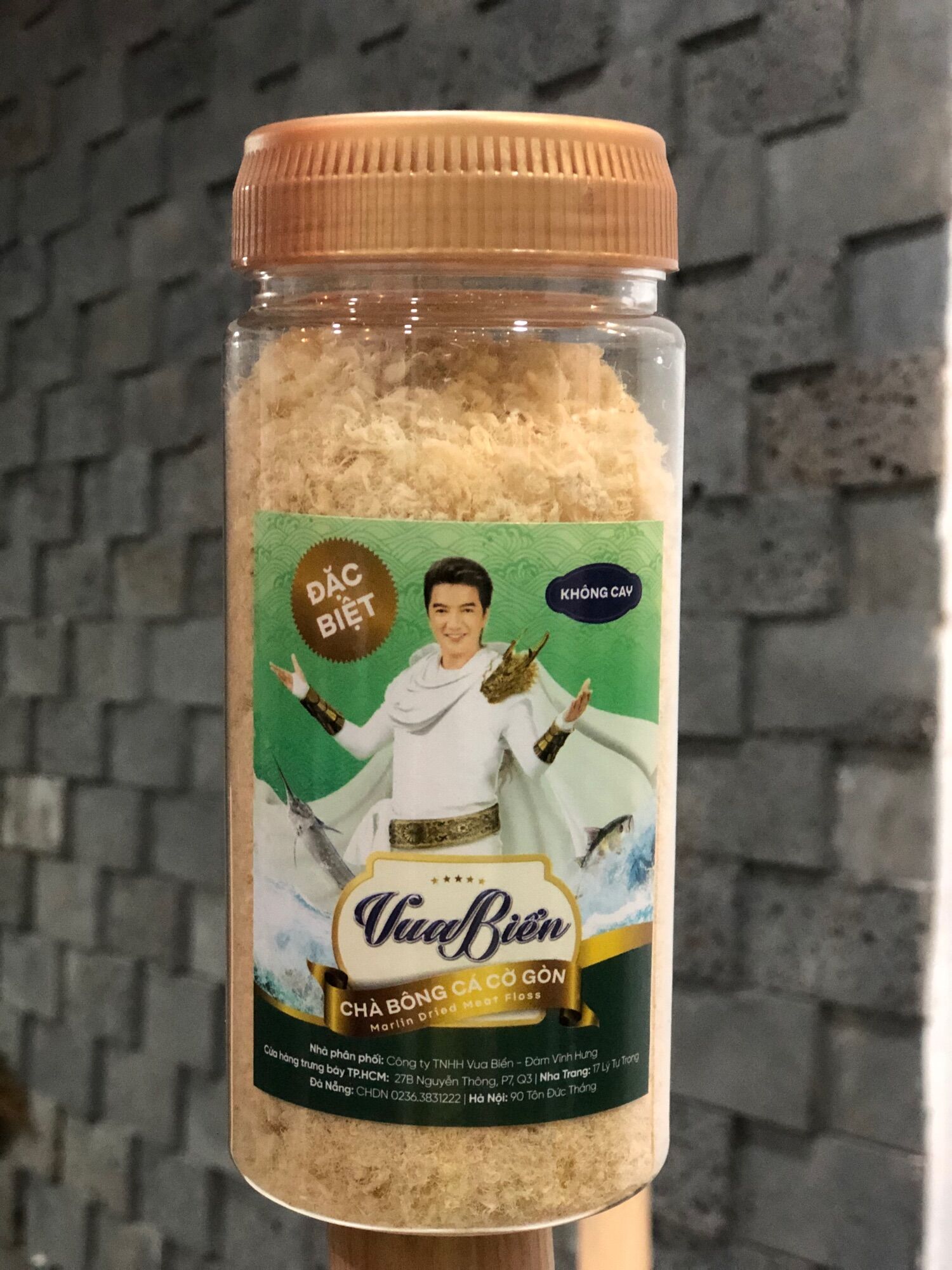 Chà bông cá cờ gòn - không cay