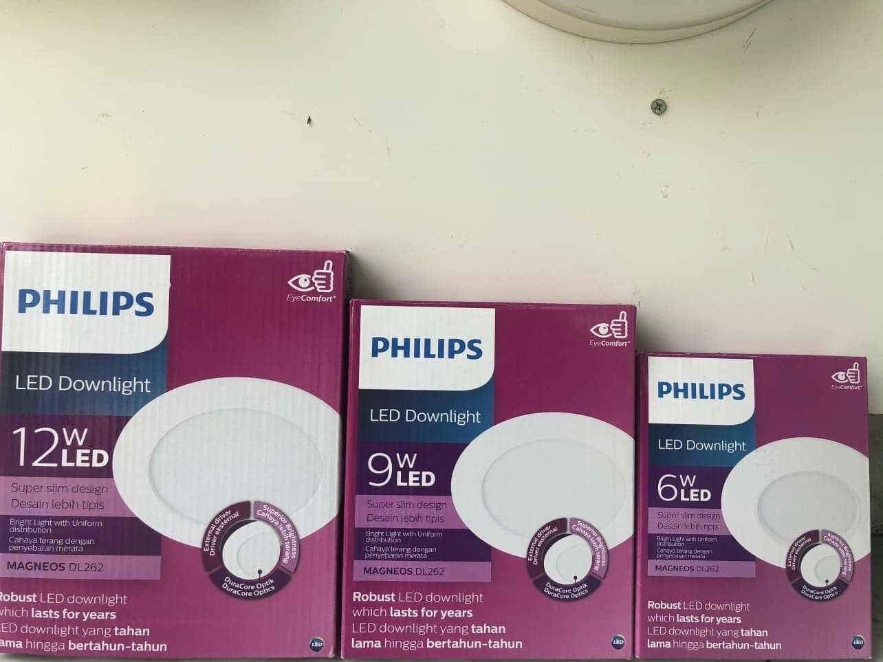 Đèn âm Trần Philips Siêu Mỏng DL262 12w D150