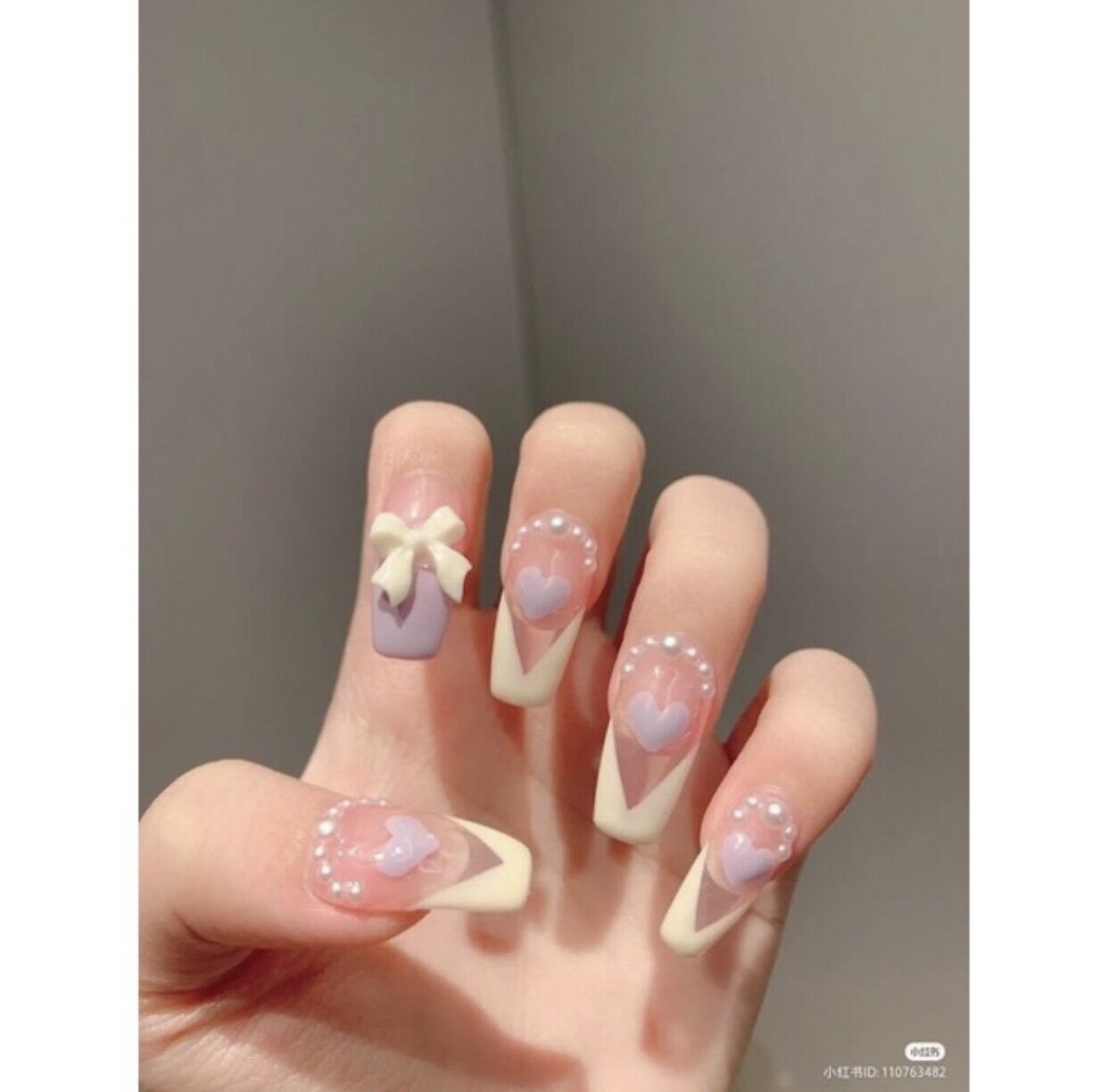 Nail box móng up thiết kế kèm keo và dũa