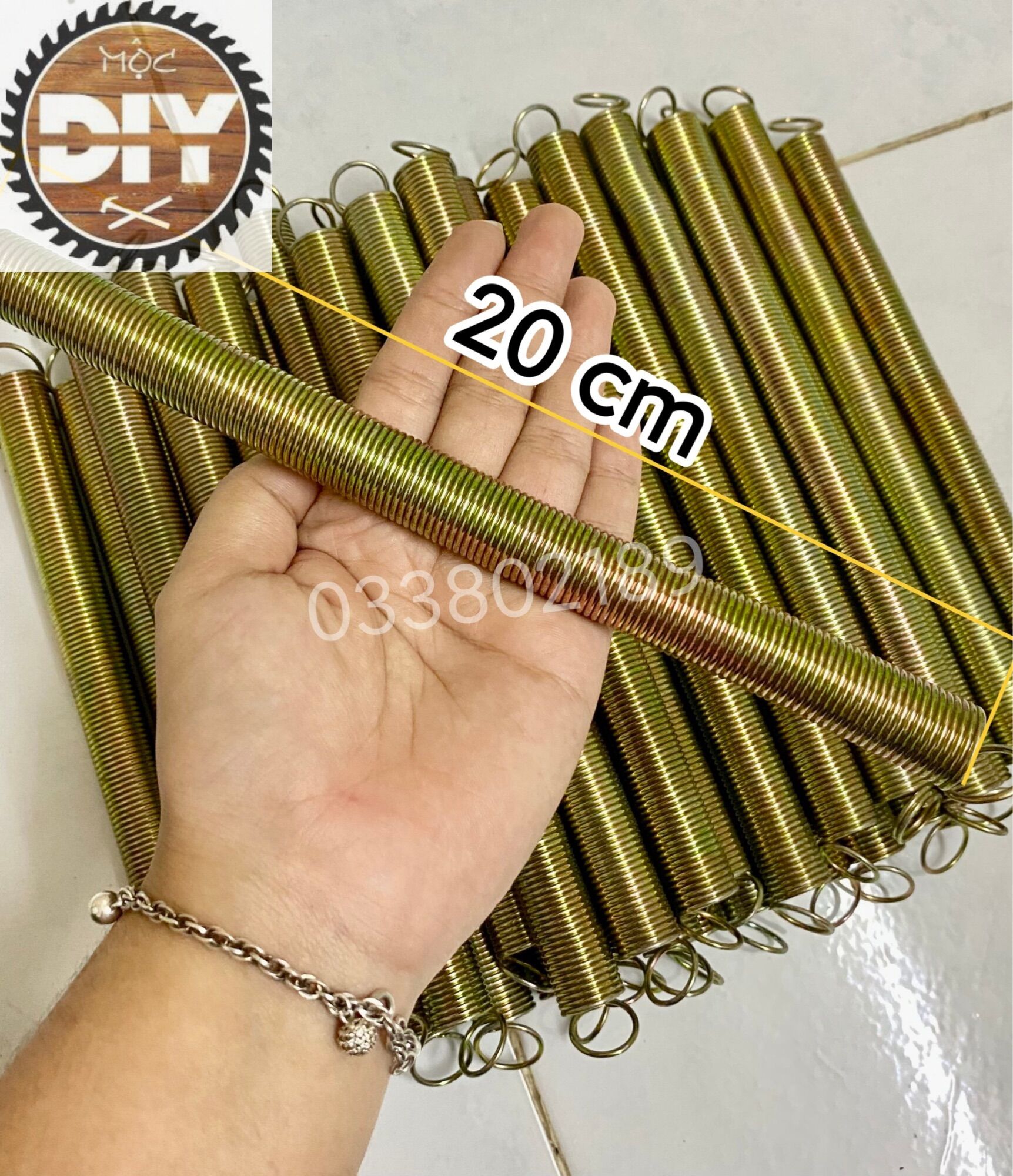 LÒ XO KÉO PHI 16 dài 20cm (2 cái)