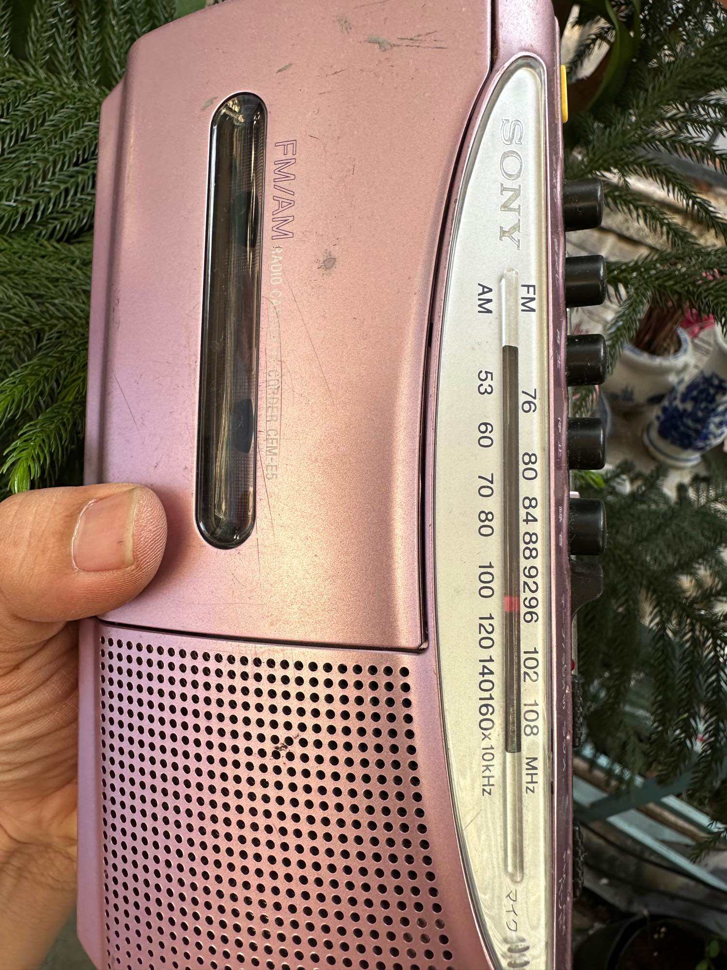 Radio cassette sony hàng si nhật