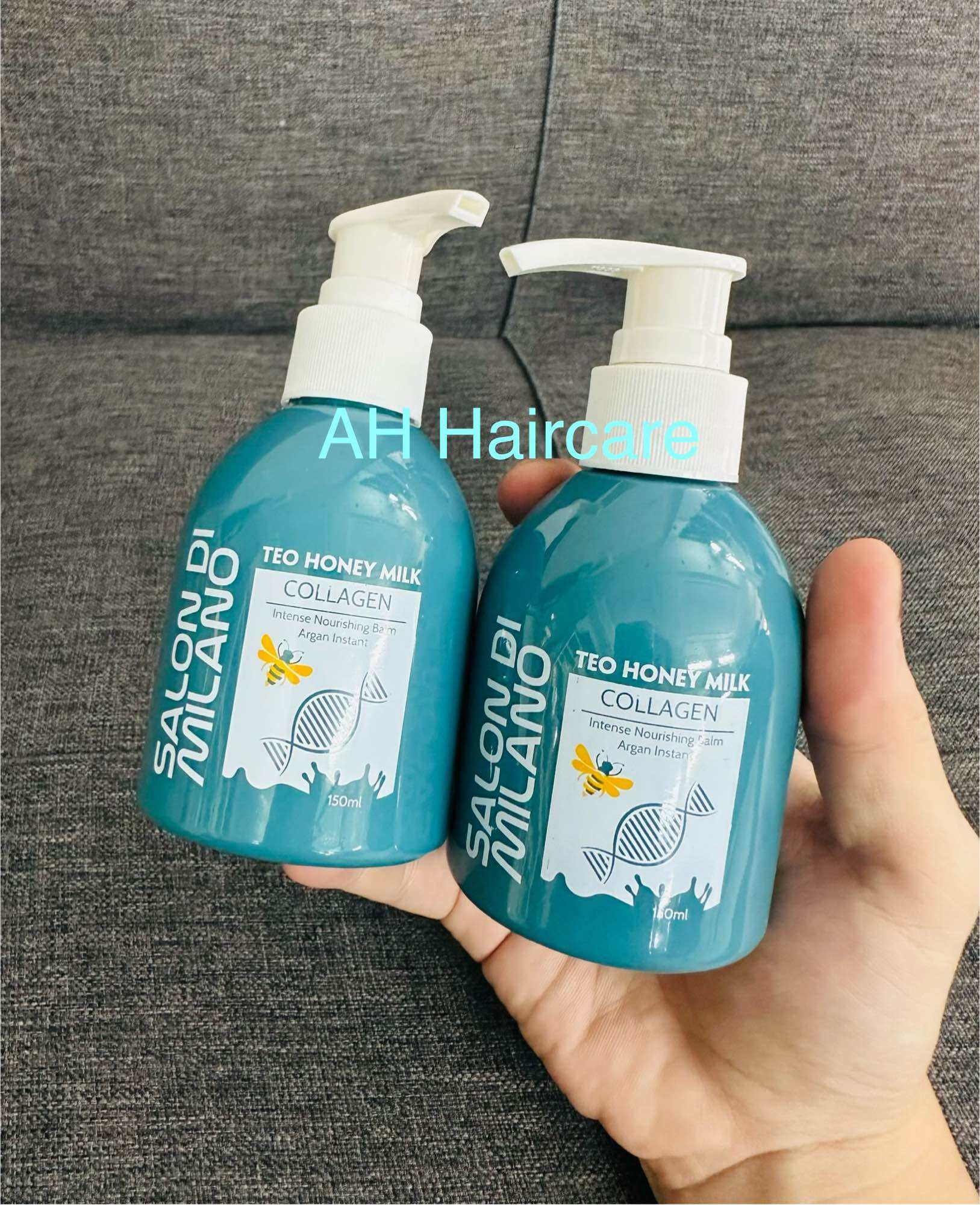Xả khô dưỡng tóc Salon di milano Teo Honey Milk 150ml giữ nếp tóc uốn xù mì, hippie, sóng lơi, xoăn bung,....