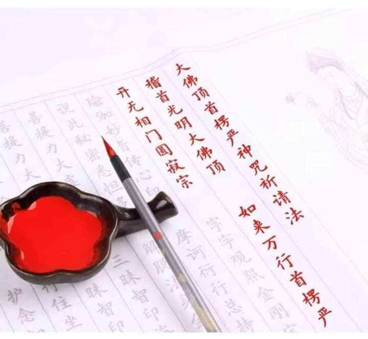 Mực đỏ chu sa 120g màu đỏ tươi
