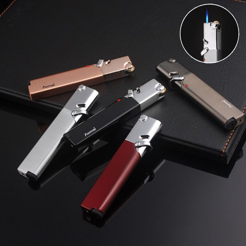  Bật Lửa  Hộp Quẹt Khò Tia Xanh Aomai AM-365 kim loại  khò chống gió cực tốt 