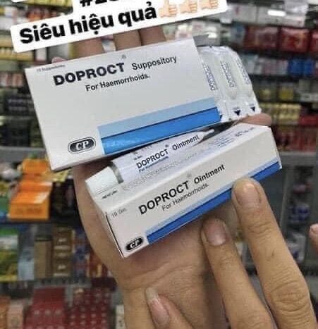 Kem bôi trĩ doproct Thái Lan