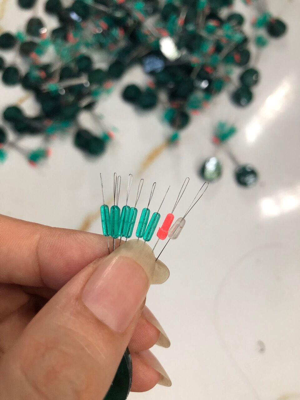 hạt chặn silicon 2 sire m,l