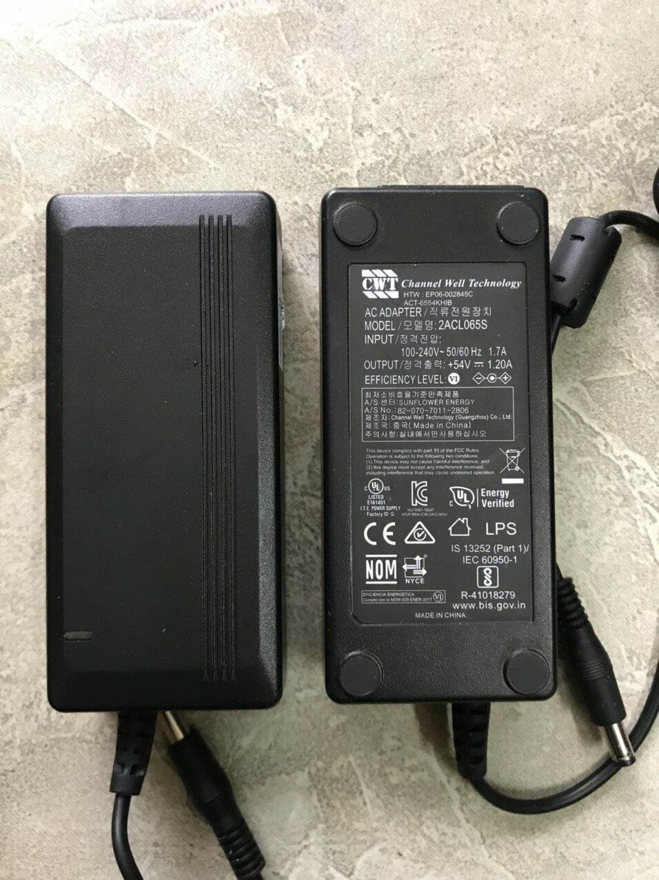 Adapter switch Poe 54V1.2A , nguồn POE 54V1.2A cho switch , modem