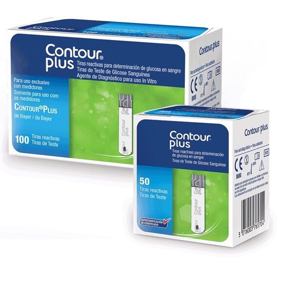 Que thử đường huyết CONTOUR PLUS (50 que) [ Khuyễn mãi lớn]