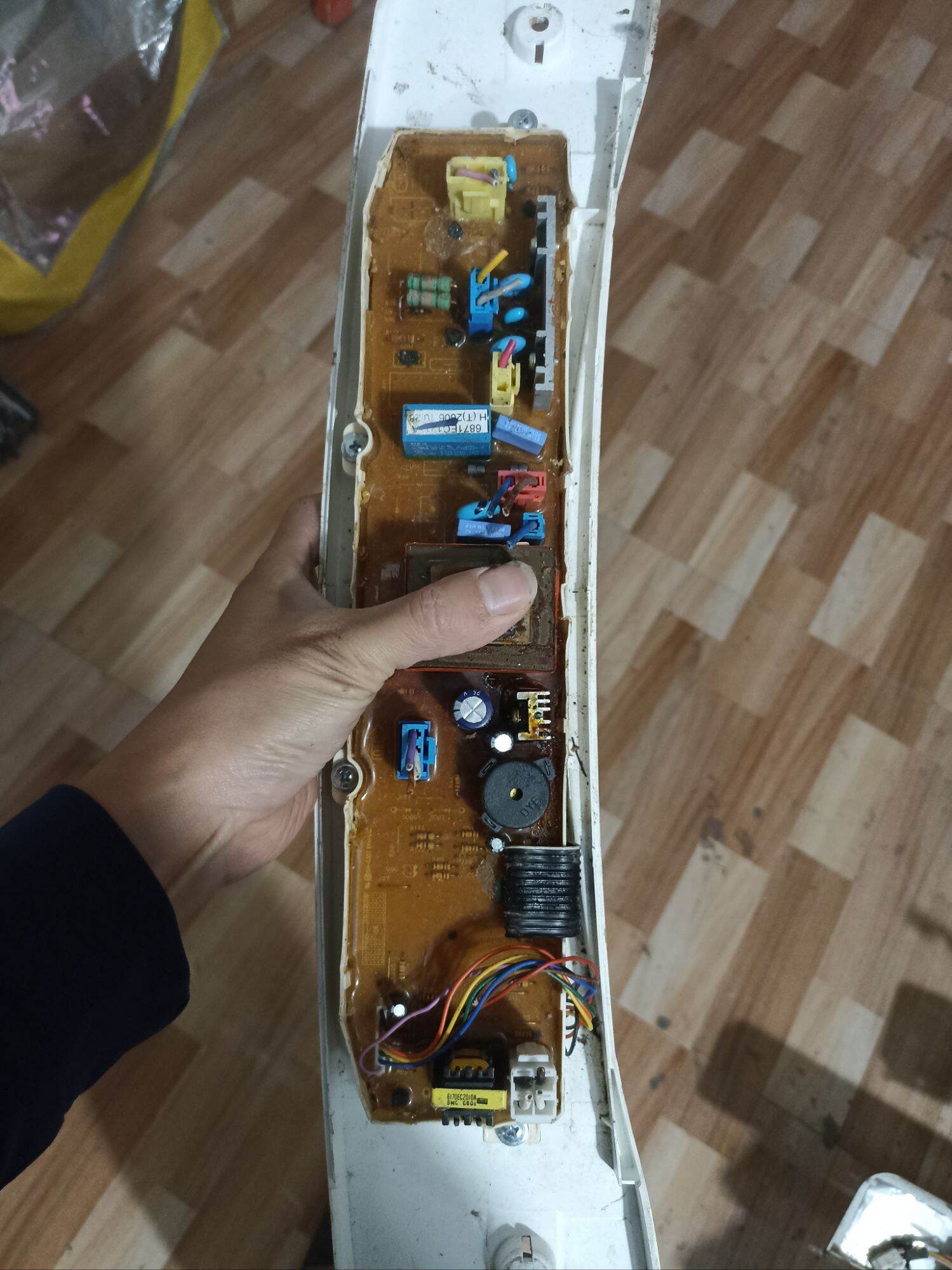 Bo mạch máy giặt LG 7 phím loại 2 tháo máy