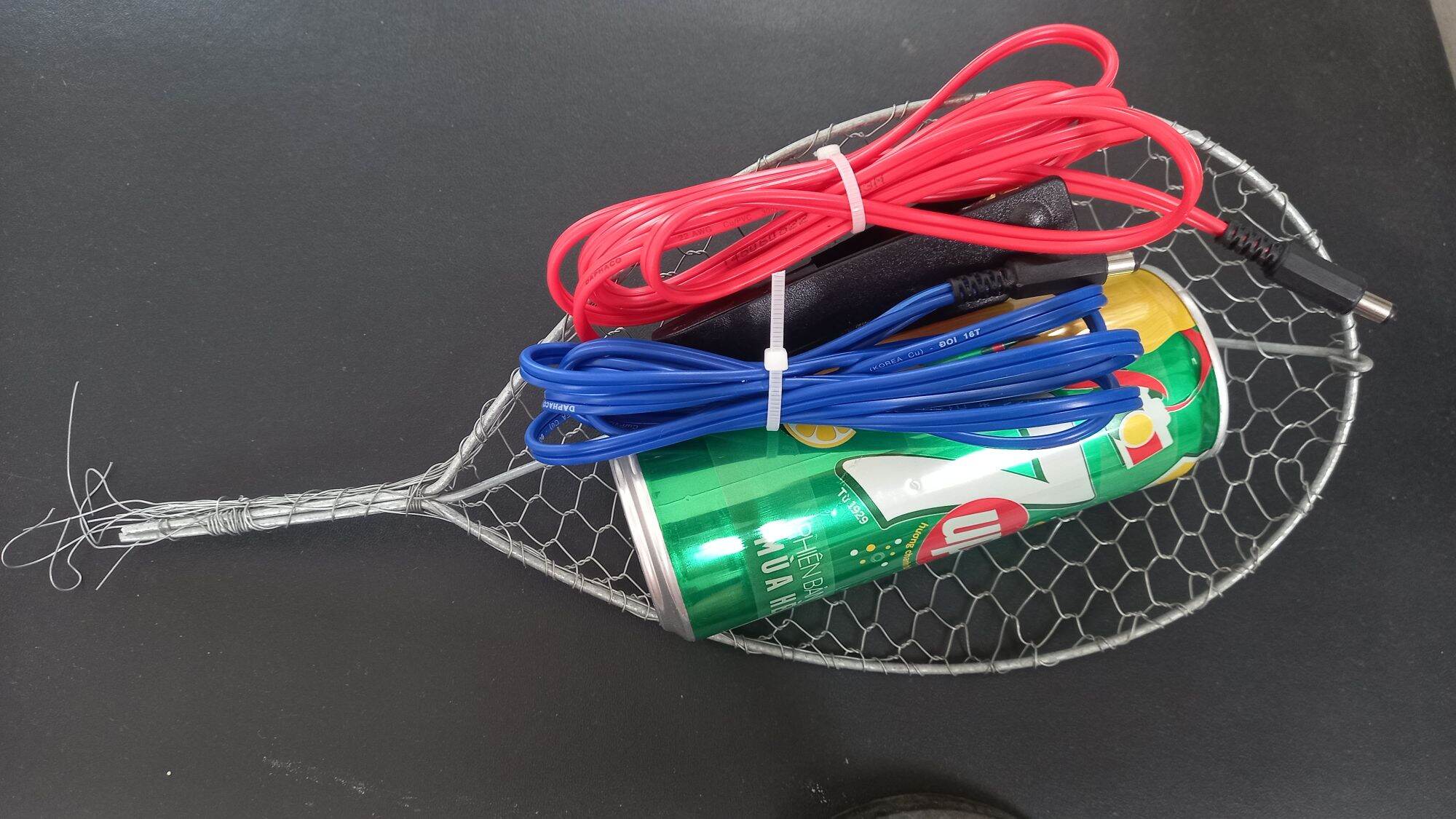 Combo 1 vợt cá & 1 cò bóp 2m