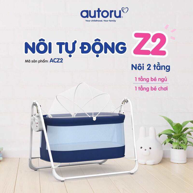 Nôi Điện Tự Động Cho Bé Autoru Z2