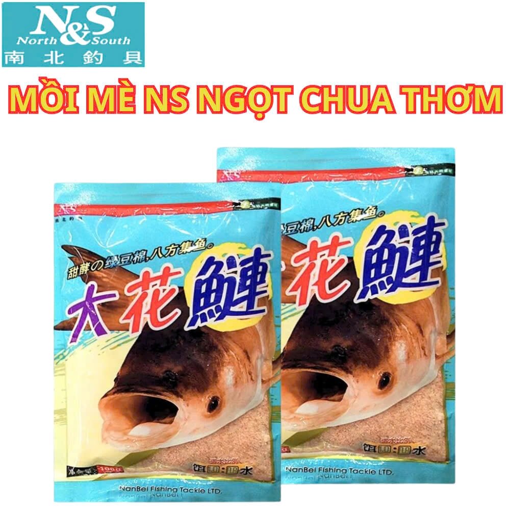 Mồi câu cá mè hồng NS
250gram