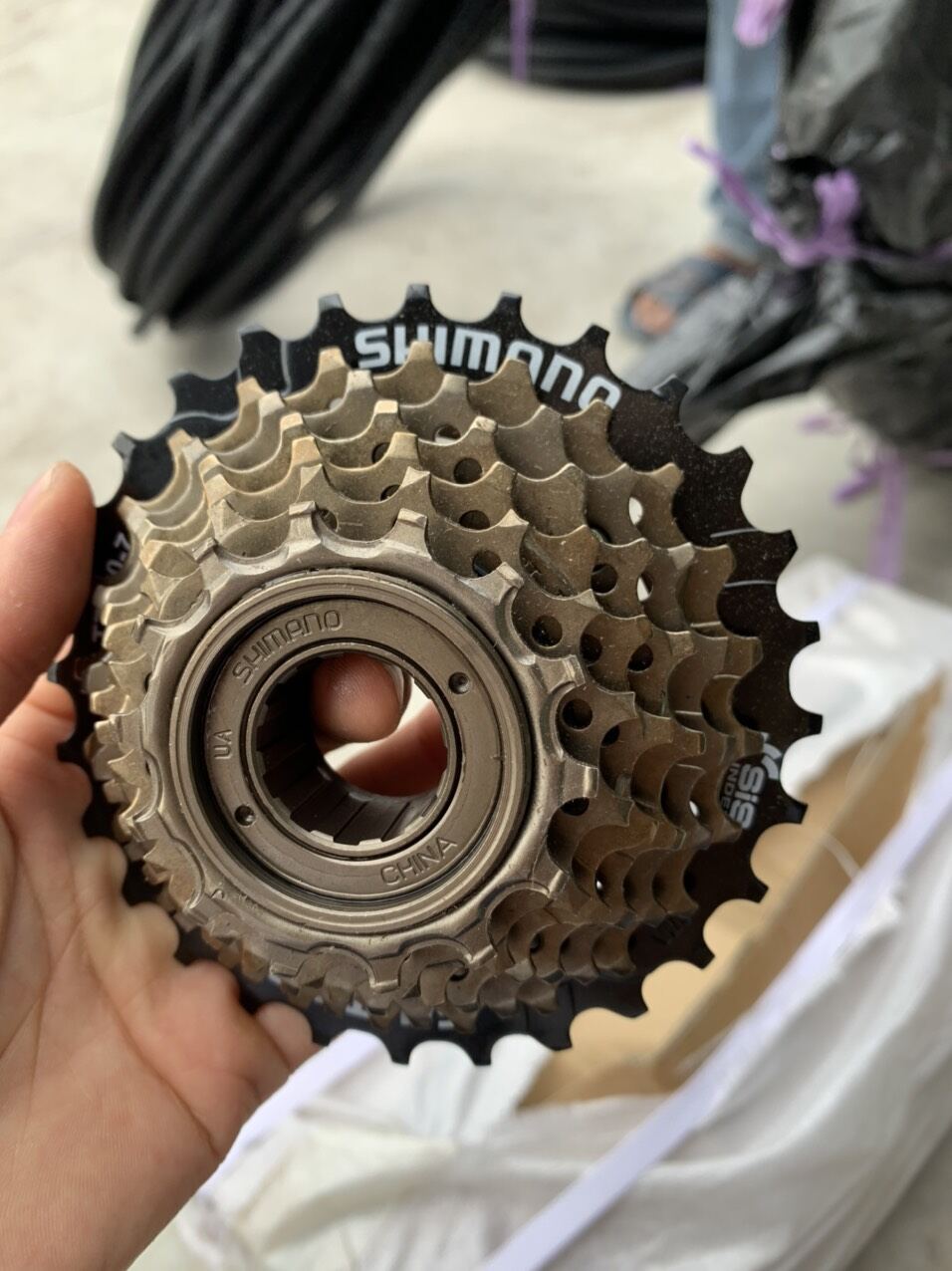 Líp 7 shimano chính hãng