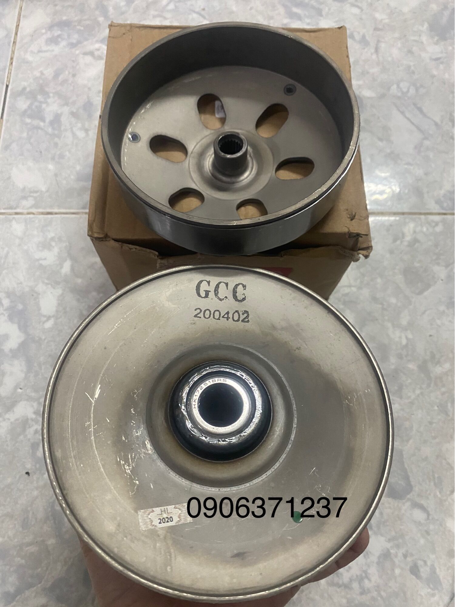 Full bộ nồi sau xe Spacy 100 (Spacy Việt Nam)