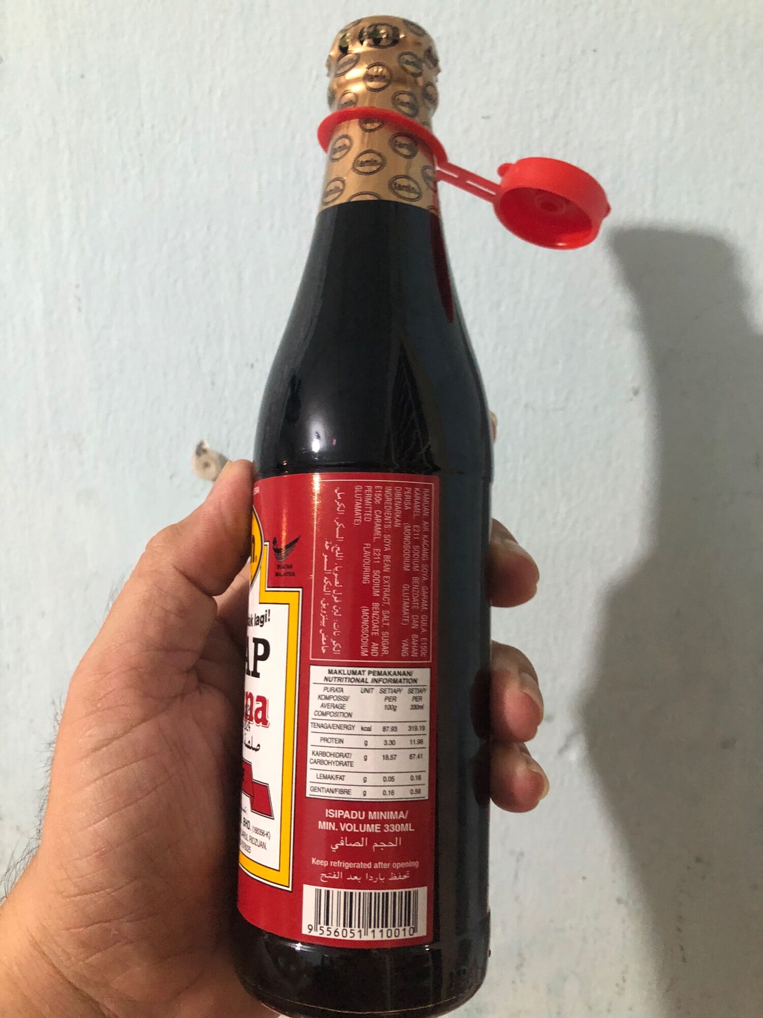 Hắc xì dầu Kicap Perdana chai 330ml