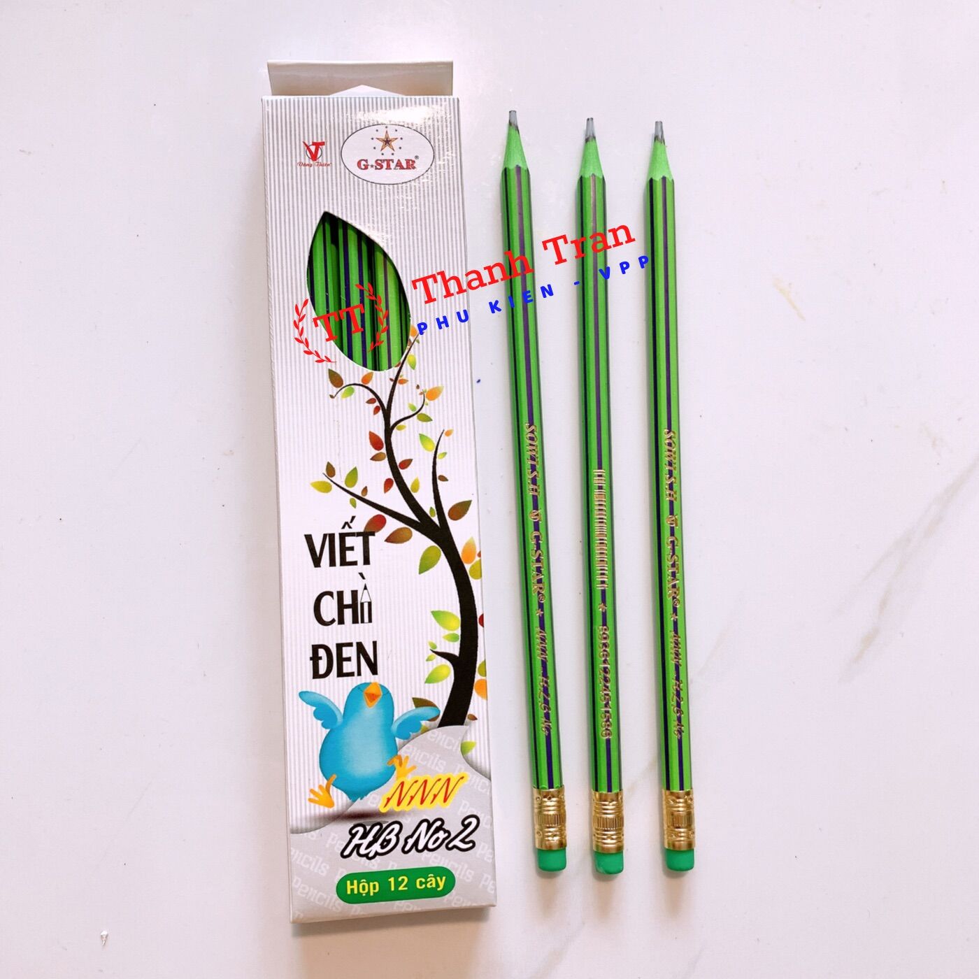 Hộp 12 cây bút chì HB NNN