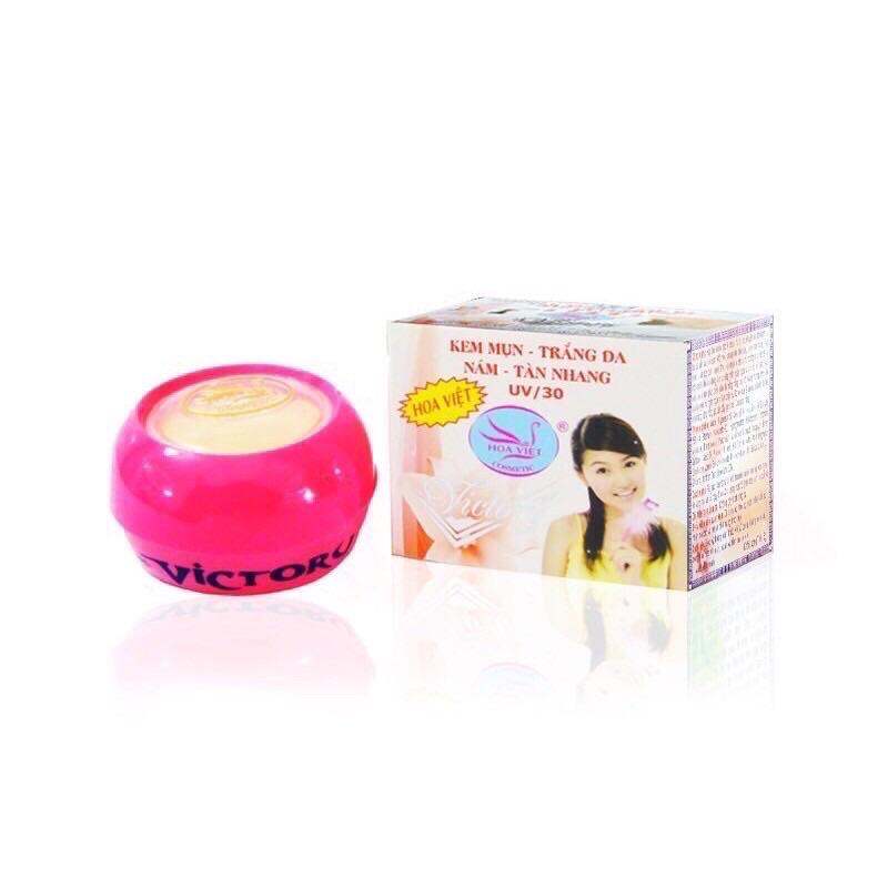 KEM HOA VIỆT VICTORY MỤN TRẮNG DA NÁM TÀN NHANG
