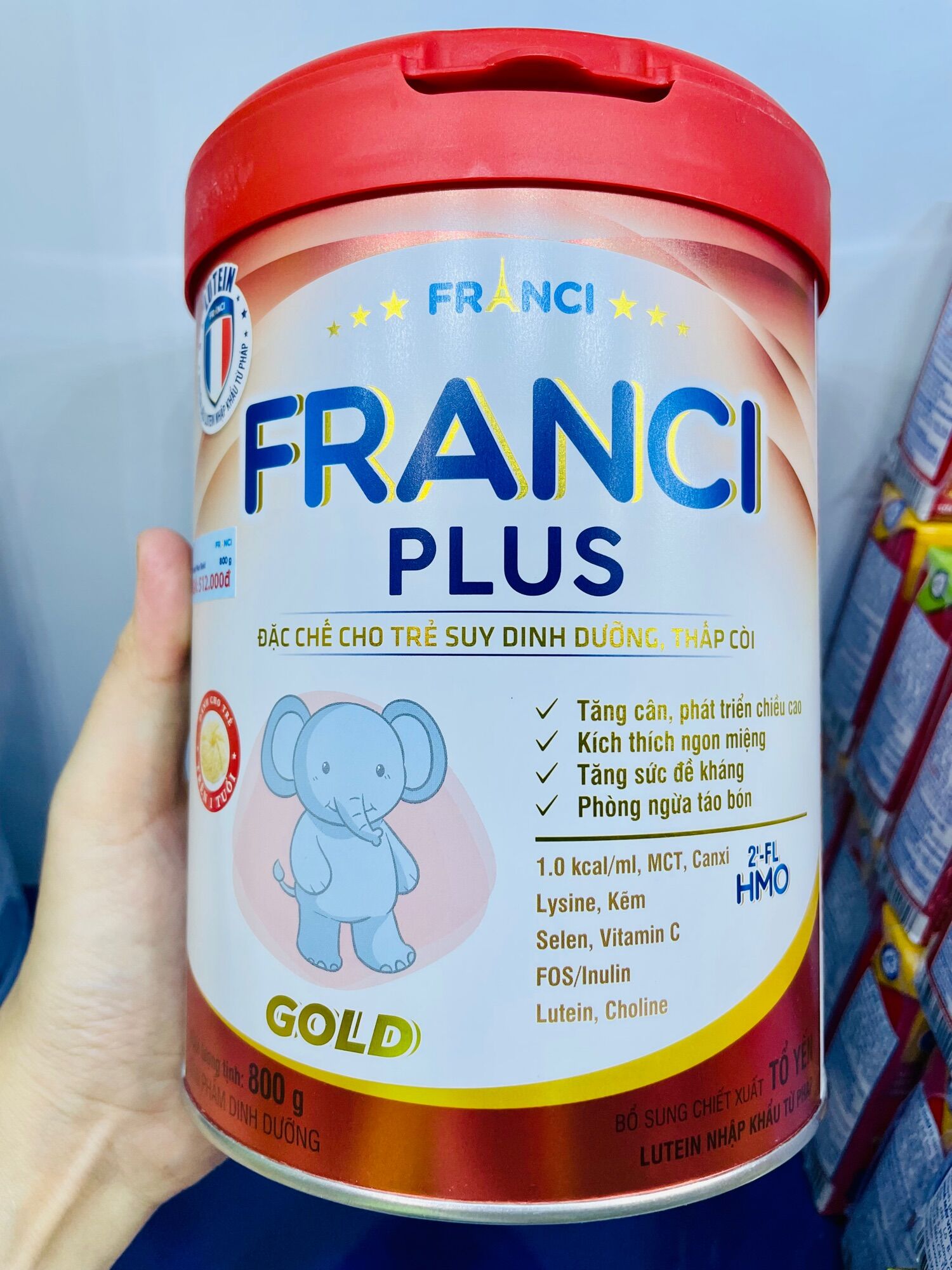 Sữa bột franci plus gold 850g