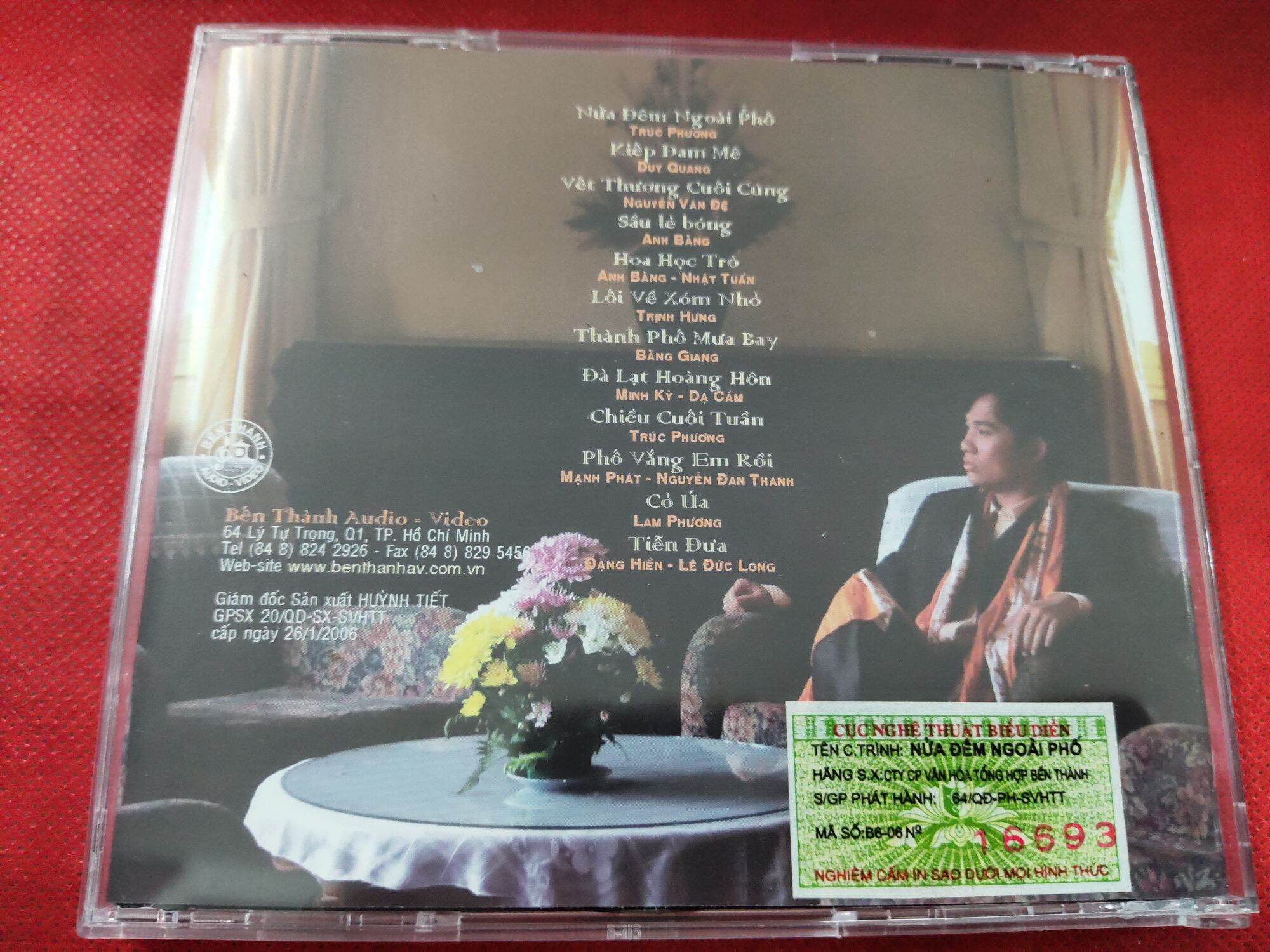 CD Quang Linh - Nửa đêm ngoài phố
