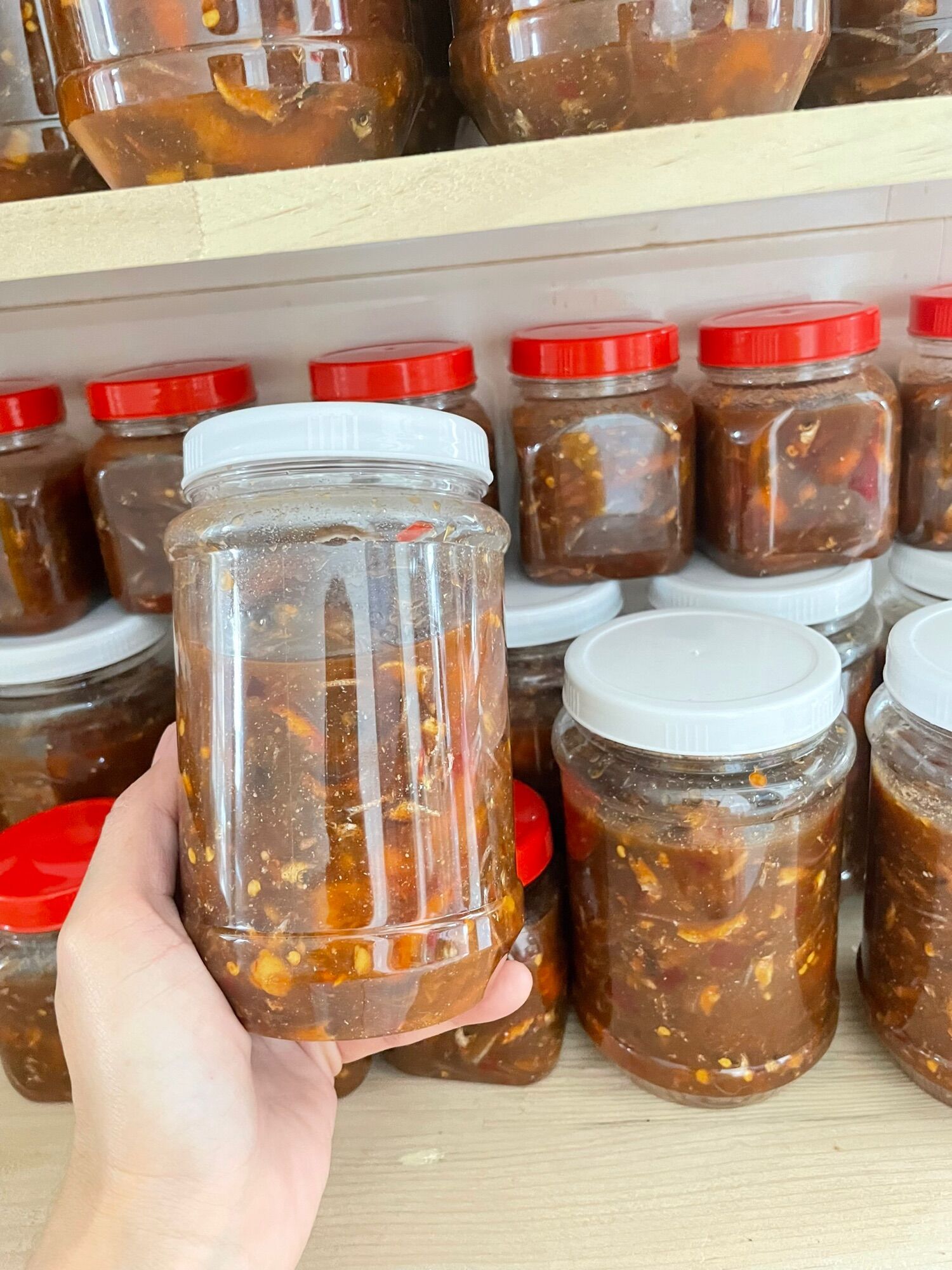 Combo 4 hủ mắm chua cá cơm-Đặc sản Tây Ninh