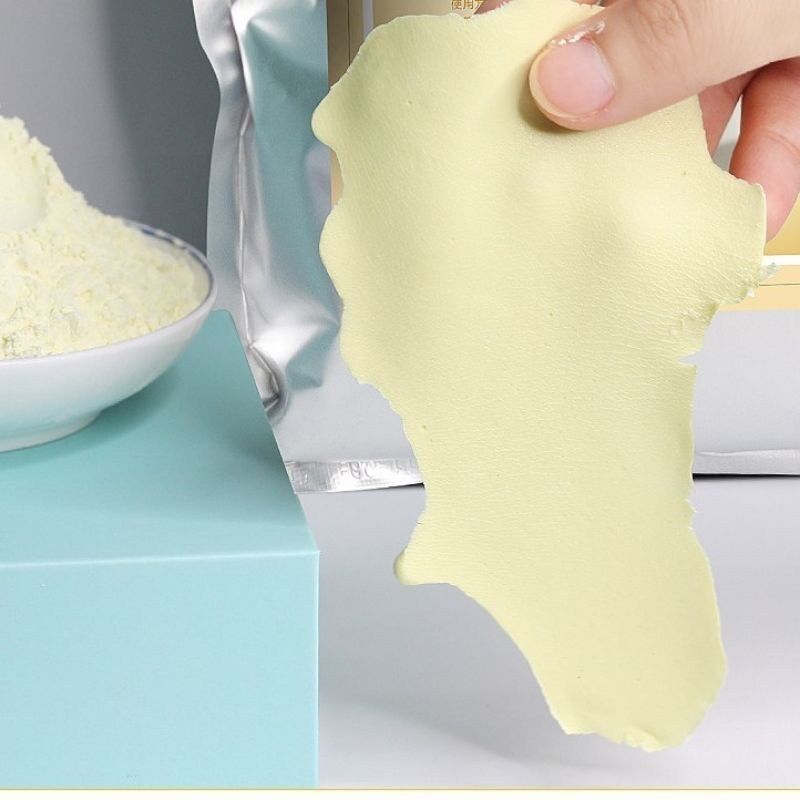 Bột mặt nạ dẻo mờ thâm sáng da cao cấp [ LEMON MASK ] [ MÀU VÀNG CHANH 100GR ]
