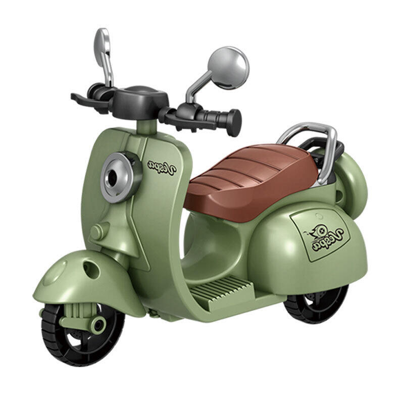 Mô hình đồ chơi xe vespa âm thanh đèn tỉ lệ 1:12